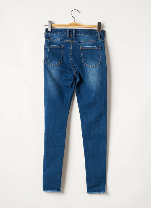 Jeans coupe slim bleu D.CHERRI pour femme