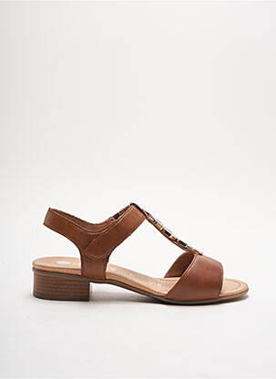 Sandales/Nu pieds marron REMONTE pour femme
