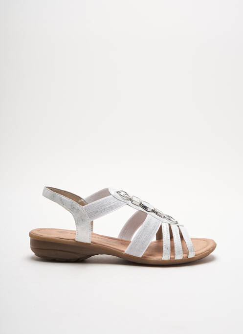Sandales/Nu pieds gris REMONTE pour femme