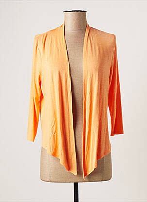 Gilet manches longues manches 3/4 orange MARBLE femme