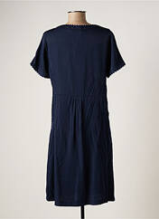 Robe mi-longue bleu SATURNE pour femme seconde vue