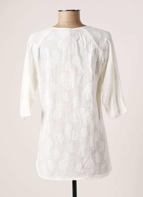 Blouse blanc FELINO pour femme