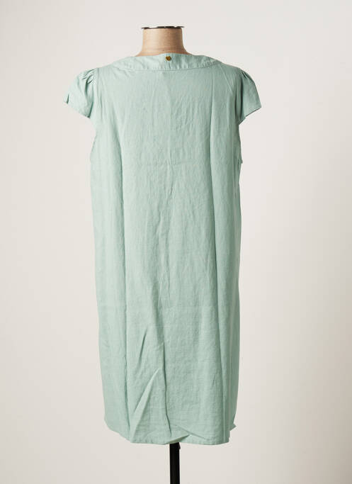 Robe mi-longue bleu ÉTYMOLOGIE pour femme