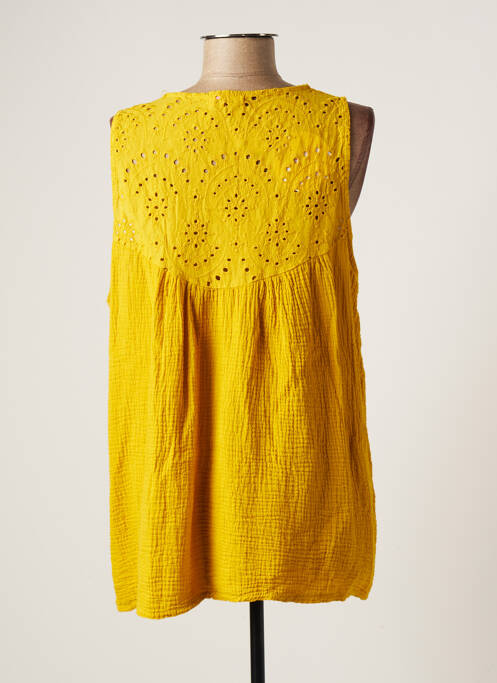 Top jaune LA PETITE NÎMOISE pour femme