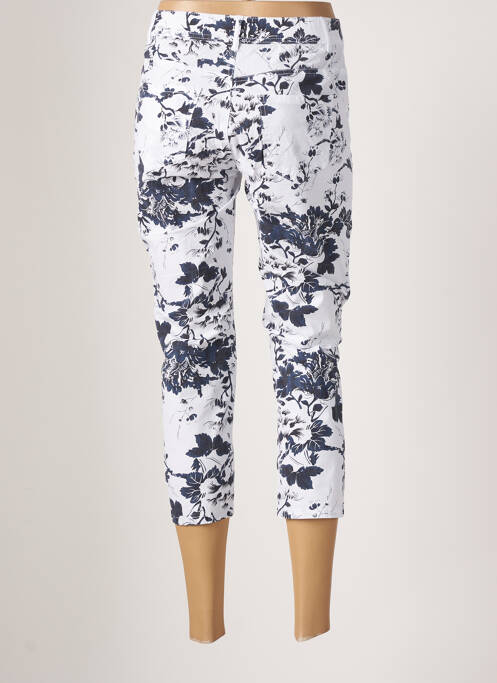 Pantacourt stretch taille normale bleu S.QUISE femme