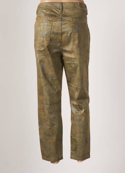 Pantalon slim vert S.QUISE pour femme