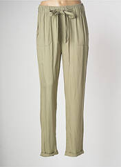 Pantalon droit vert DEELUXE pour femme seconde vue
