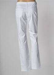 Pantalon slim blanc I.QUING pour femme seconde vue