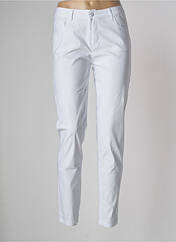 Pantalon slim blanc X-MAX pour femme seconde vue