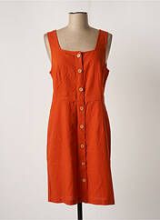 Robe courte orange NICE THINGS pour femme seconde vue
