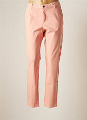 Pantalon chino rose I.CODE (By IKKS) pour femme seconde vue