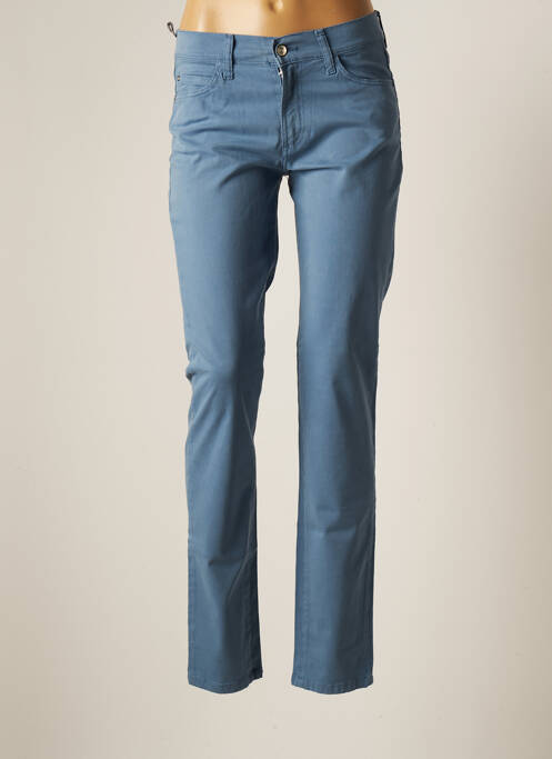 Jeans coupe slim bleu DESGASTE pour femme