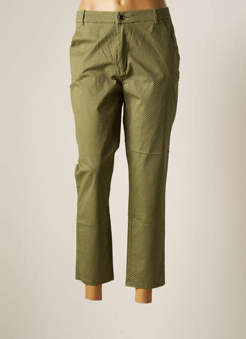 Pantalon chino vert I.QUING pour femme