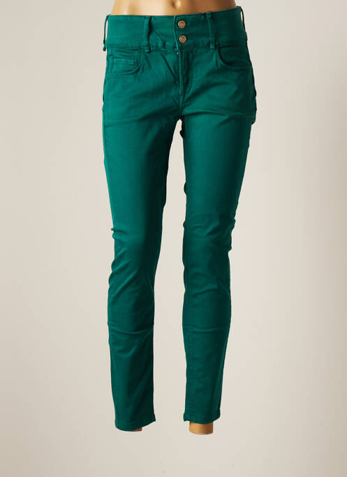 Pantalon slim vert TIFFOSI pour femme
