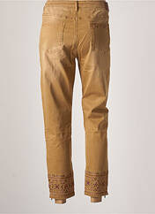 Pantalon 7/8 beige DESIGUAL pour femme seconde vue