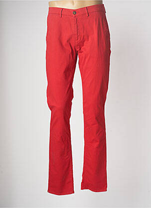 Pantalon chino rouge HAPPY pour homme