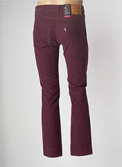 Pantalon slim violet LEVIS pour homme seconde vue