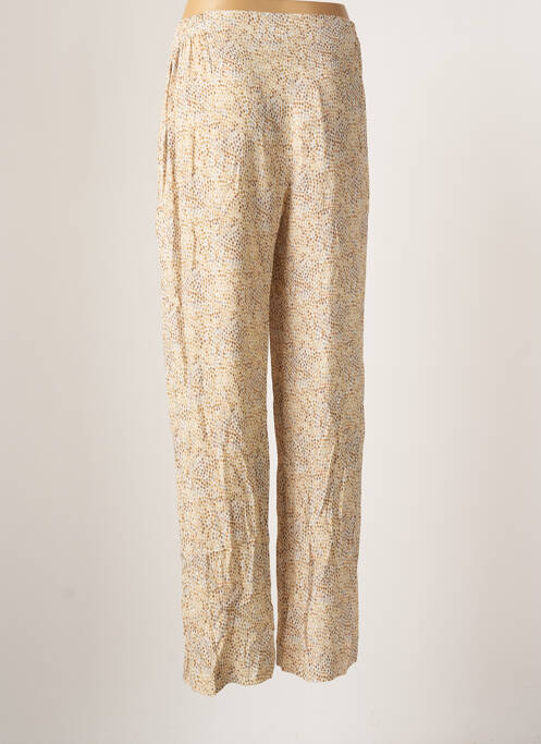 Pantalon large beige SIGNE NATURE pour femme