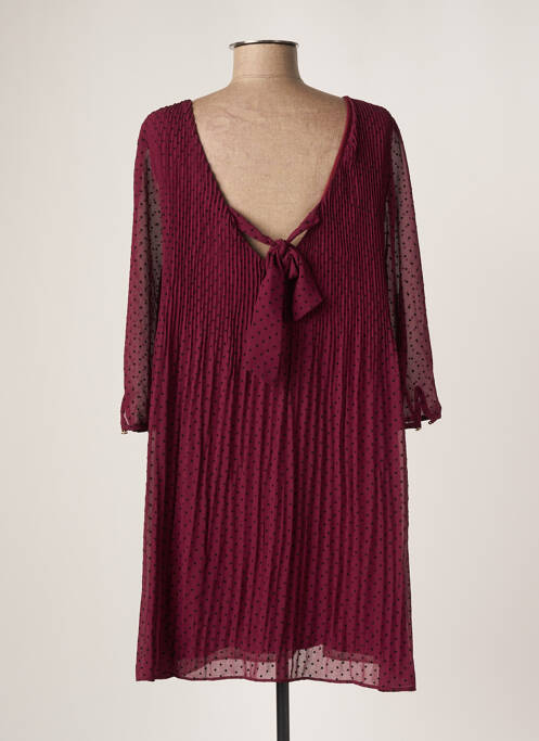 Robe courte violet LA PETITE ETOILE pour femme