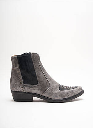 Bottines/Boots gris CASTA pour femme