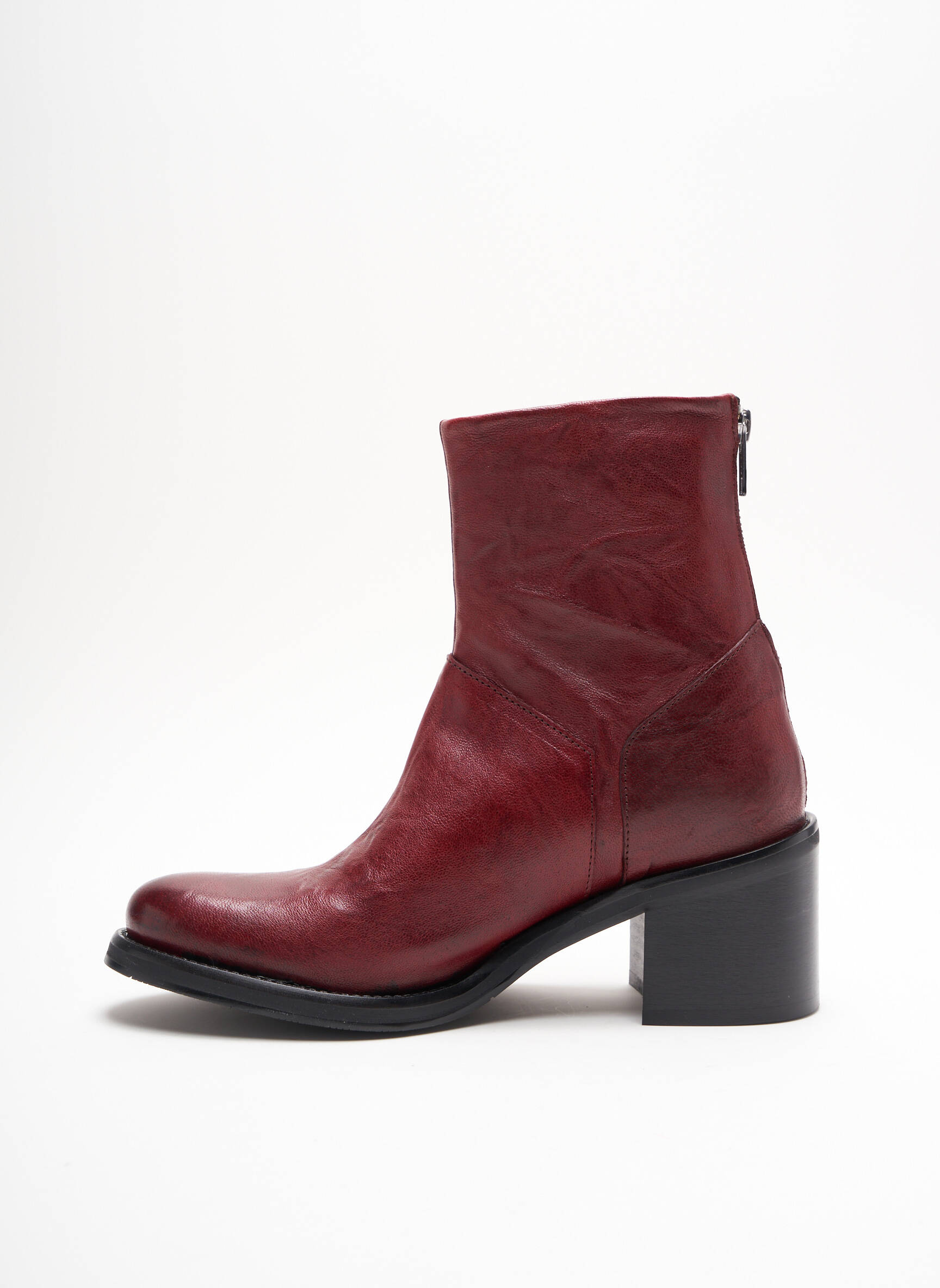 Bottines femme rouge hot sale