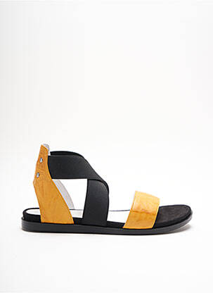 Sandales/Nu pieds jaune REGARD pour femme