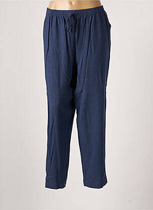 Pantalon droit bleu TELMAIL pour femme