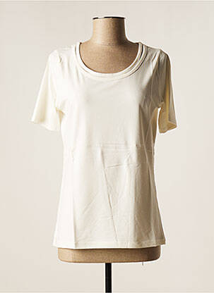 T-shirt beige TELMAIL pour femme