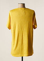 T-shirt jaune FRONT DE MER pour femme seconde vue