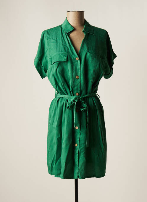 Robe courte vert LA PETITE NÎMOISE pour femme