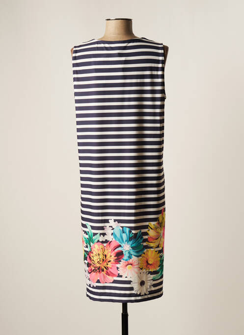 Robe mi-longue bleu EGATEX pour femme