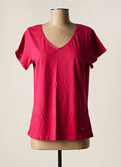 T-shirt rose AGATHE & LOUISE pour femme seconde vue