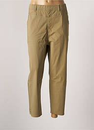 Pantacourt stretch taille normale vert S.QUISE femme