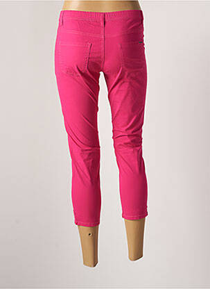 Pantacourt stretch taille normale rose S.QUISE femme