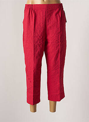 Pantalon 7/8 rouge GEVANA pour femme