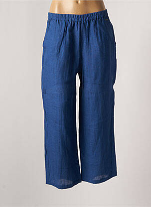 Pantalon large bleu AGATHE & LOUISE pour femme