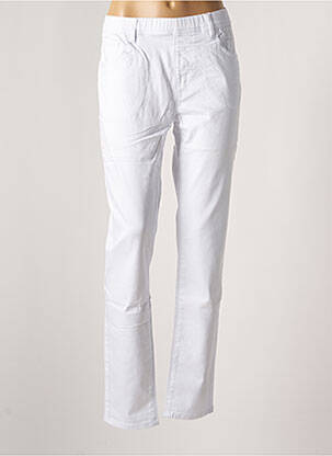 Pantalon slim blanc S.QUISE pour femme