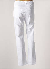 Pantalon slim blanc S.QUISE pour femme seconde vue