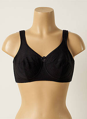 Soutien-gorge sans armature haut soutien-gorge emboitant noir MANAÏS femme