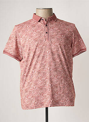 Polo rose DELAHAYE pour homme