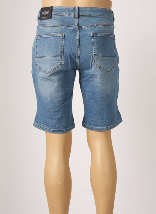 Bermuda bleu DELAHAYE pour homme