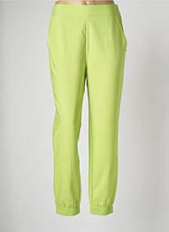 Pantalon droit taille haute taille haute vert TWINSET femme