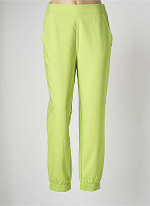 Pantalon droit taille haute taille haute vert TWINSET femme