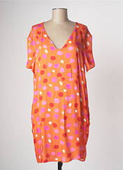 Robe courte orange MANILA GRACE pour femme seconde vue
