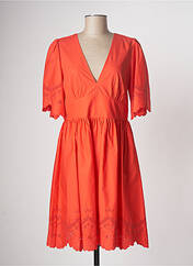 Robe mi-longue orange TWINSET pour femme seconde vue