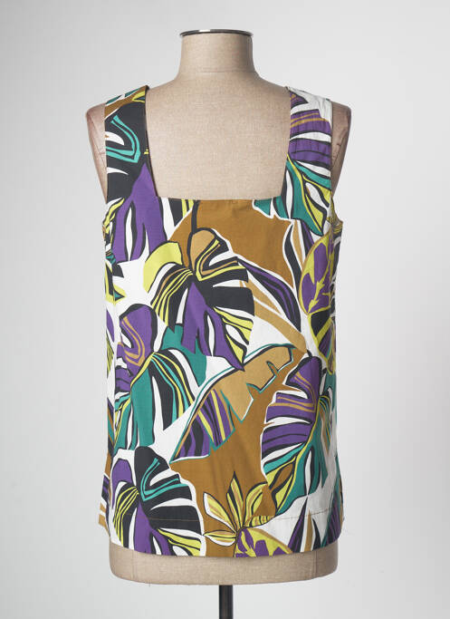 Top marron MARIA BELLENTANI pour femme