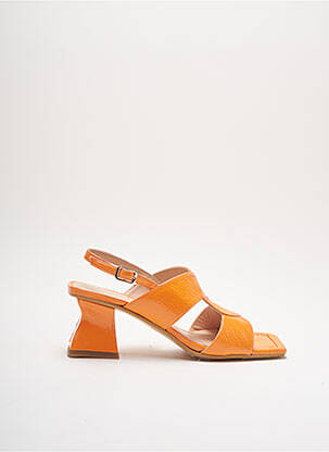 Sandales/Nu pieds orange LODI LOVE pour femme