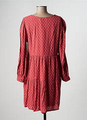 Robe courte rouge INDI & COLD pour femme seconde vue