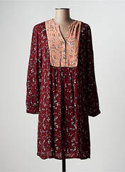 Robe mi-longue rouge INDI & COLD pour femme seconde vue