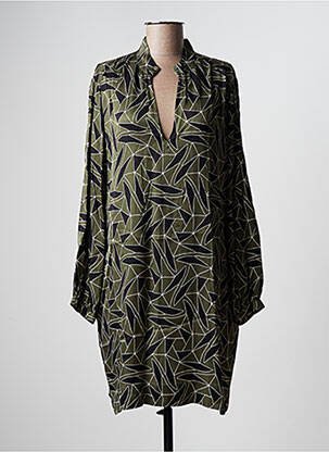 Robe mi-longue vert HARTFORD pour femme